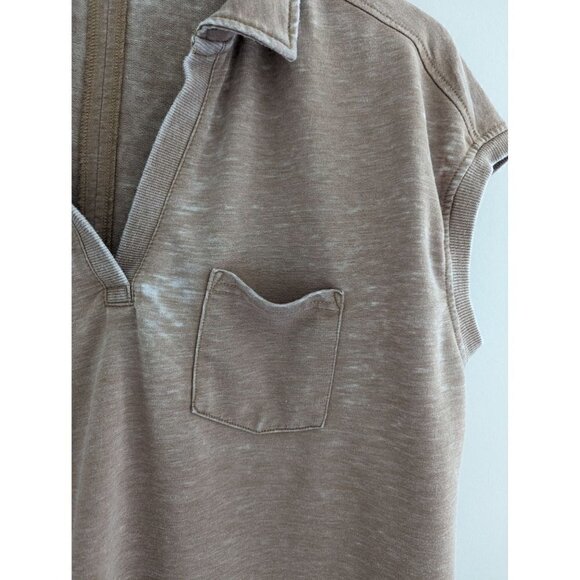 Jane + Delancey Boho Lagenlook Sleeveless Cotton Shirt Top Size L - Picture 4 of 8